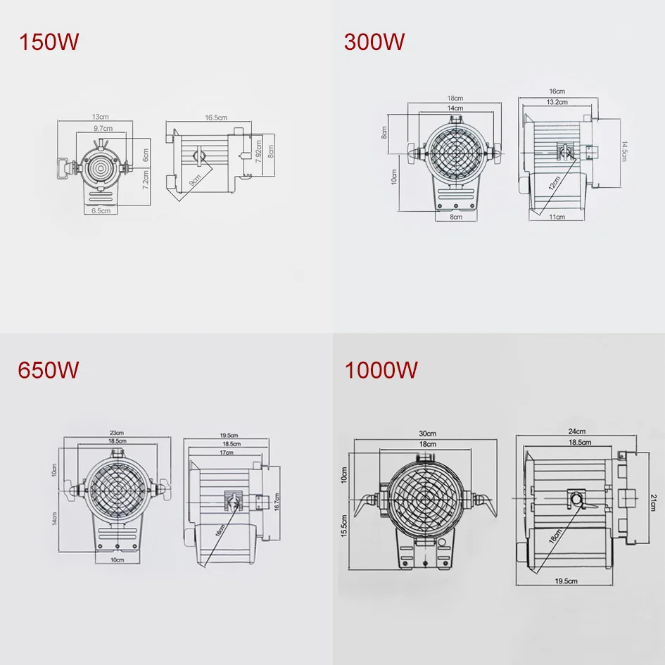 ALUMOTECH As Arri 300WX2+ 150WX2+ DimmerX4+ стандарт x4 Fresnel вольфрамовый прожектор и комплект для студийной видеосъемки оборудование с киностудии