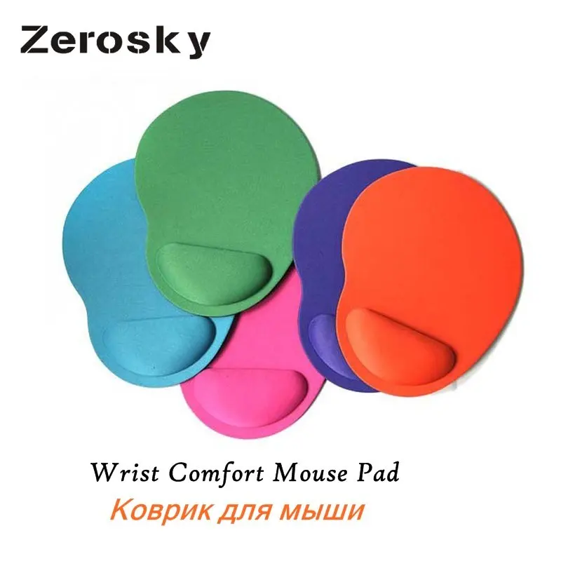 

Zerosky Wrist Protect Optical Trackball PC Thicken Mouse Pad Support Wrist Comfort Mouse Pad Mat Mice for Game