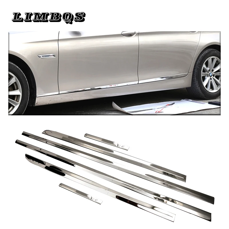 2 Pieces Door Speaker Trim Cover Accessories for BMW 5 Series F10 F11 2011 2012 2013 2014 2015 2016 ABS Chromeplate