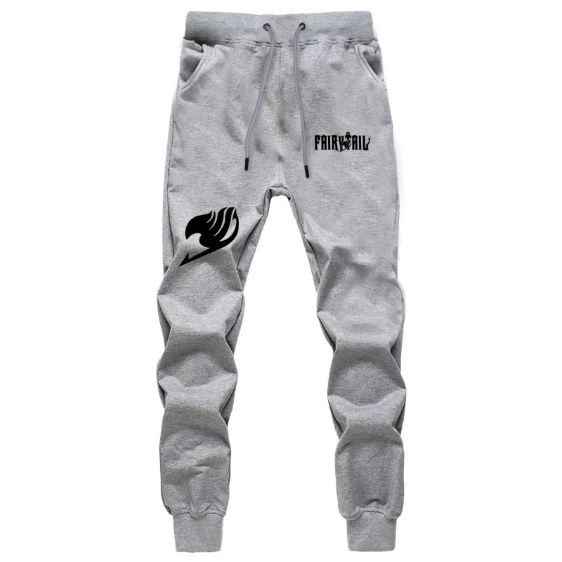 fishing pants New Casual Cotton Sweat Breathable Pants Casual Anime Fairy Tail Pants Natsu Men Women Jogger Jogging High Quality Long Trousers fruit of the loom sweatpants Sweatpants