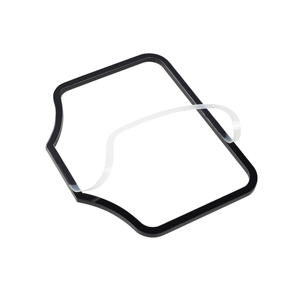 

1pc Car Engine Start Card Key Position Trim Frame Holder Fixer Limiting Stopper Sticker Car Styling for Tesla Model 3