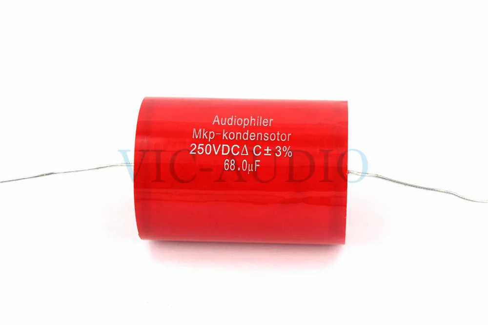 

1Piece Audiophiler MKP Kondensotor 250VDC 68uf 3% Audio Capacitor Amplifier HIFI Capacitance 68.0UF Free Shipping