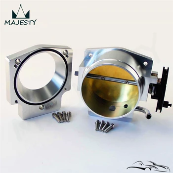 

Intake Throttle Body+ Adapter Plate For GEN III LS1 LS2 LS3 LS6 LS7 LSX 102mm