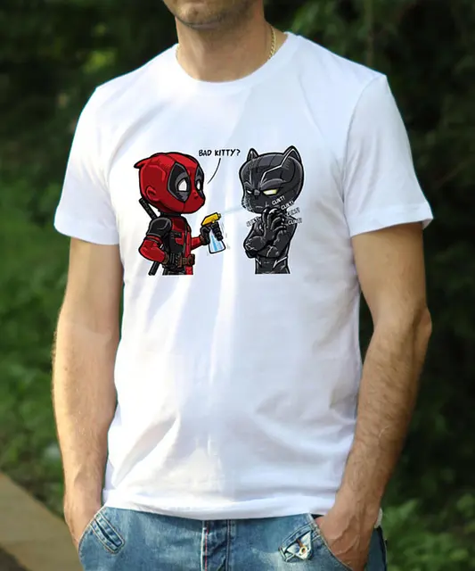 Cute Deadpool shirt Deadpool Design Funny tshirt Men/Women Comic Deadpool Top Tees shirt Women/Men 1