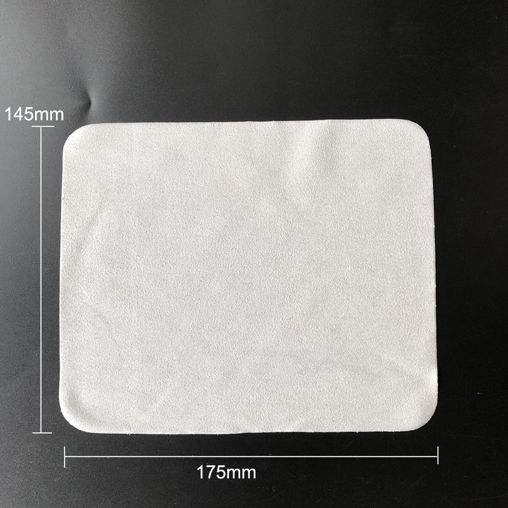 Kachawoo 회색 선글라스 청소 천, 스웨이드 극세사 렌즈 청소, 안경 액세서리, 바다 섬, 175mm * 145mm, 100 개