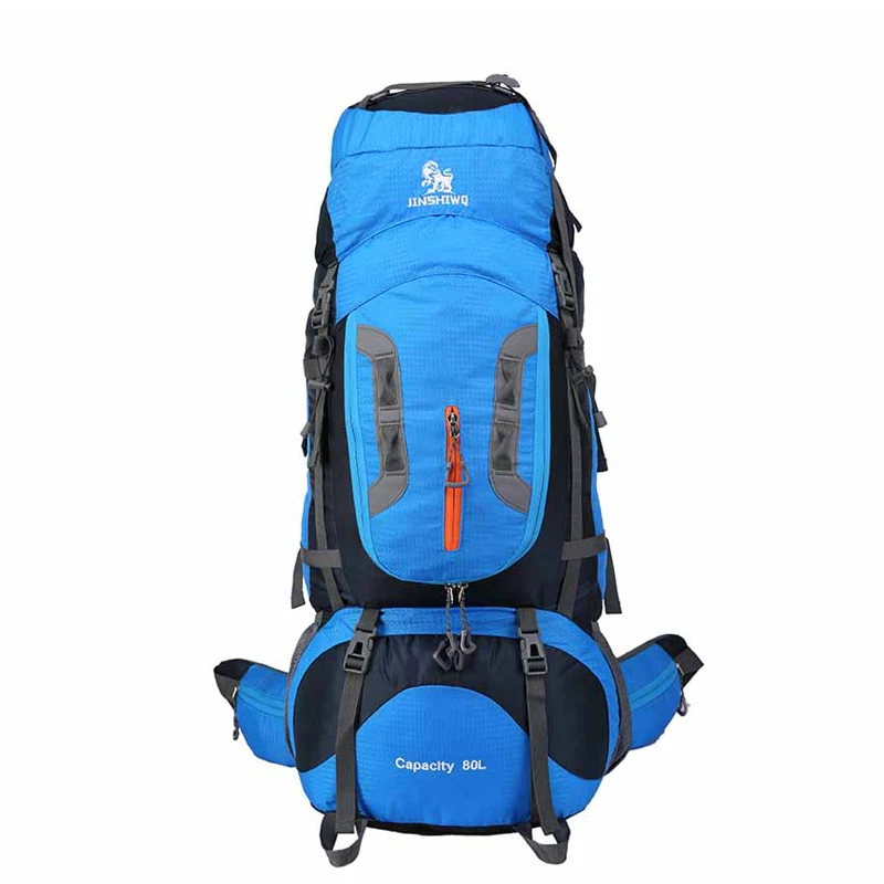 Us 47 14 49 Off 80l Camping Hiking Backpacks Outdoor Bag Backpack Nylon Superlight Sport Travel Aluminum Alloy Support 1 65kg In Climbing
