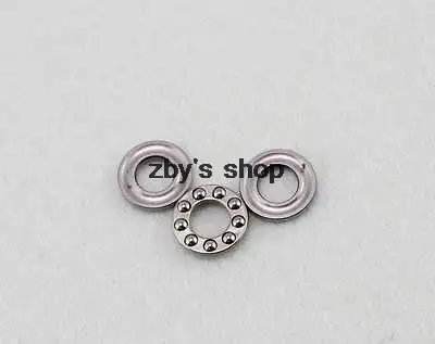 

100pcs 5 x 10 x 4 mm F5-10M Axial Ball Thrust Bearing 3-Parts 5*10*4 Free Ship