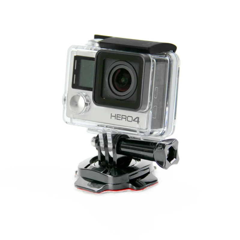 Аксессуары SnowHu для GoPro 360 градусов вращающаяся наклейка изогнутый кронштейн