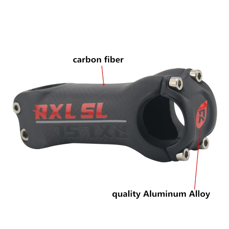 RXL SL Carbon Stem 708090100110120130mm Bicycle Stem 617 Angle Handlebar Stem 3K Matt Bike Parts MTB Stem (8)