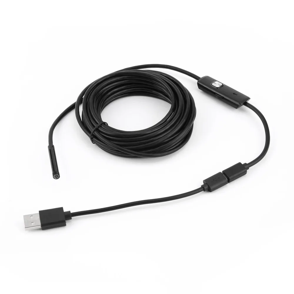Эндоскоп мини камера Otoscopio Usb безопасности 5 мм для смартфон Android и ПК Otoscope