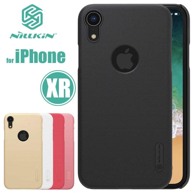 iphone 8 plus case for iPhone XR Case Nillkin Super Frosted Shield for iPhoneXR Hard PC Back Cover Ultra-Thin Case for iPhone XR Nilkin Phone Case iphone 7 cardholder cases