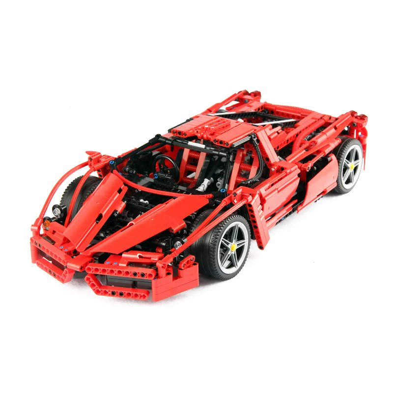 

1359pcs F1 Racing Car 1:10 Model Building Blocks Sets Educational DIY Bricks Toys Gifts Kids Fit Technic 8674 Racer