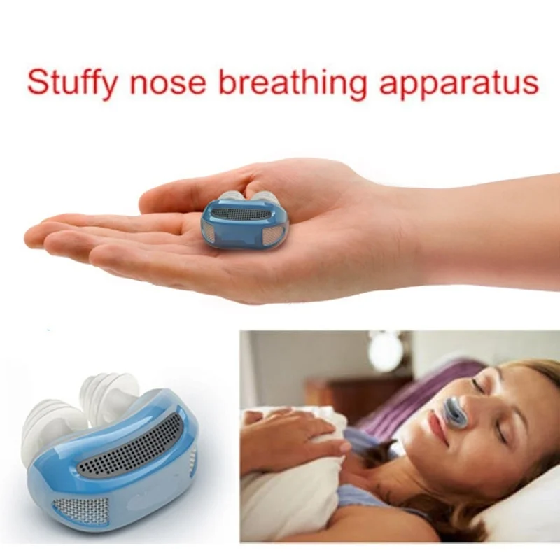

High-end Relieve Snoring Nose Snore Stopping Breathing Apparatus Guard Sleeping Aid Mini Snoring Device Anti Silicone