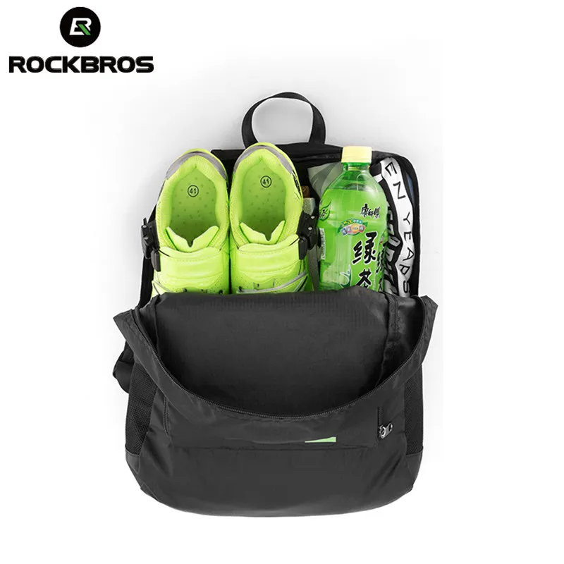 ROCKBROS портативные складные уличные сумки, походная посылка, велосипедные сумки для мужчин и женщин, спортивные дорожные непромокаемые сумки