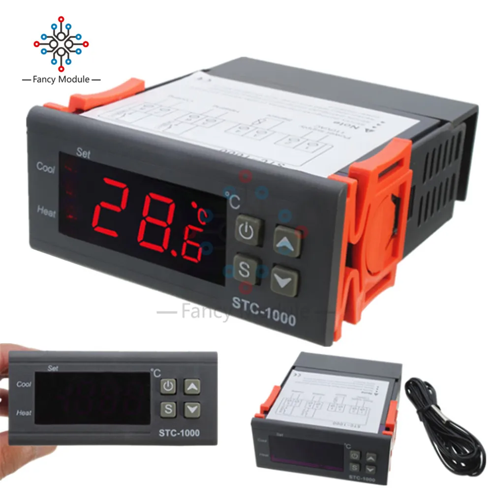 Universal STC 1000 Multifunctional Temperature Controller Thermometer