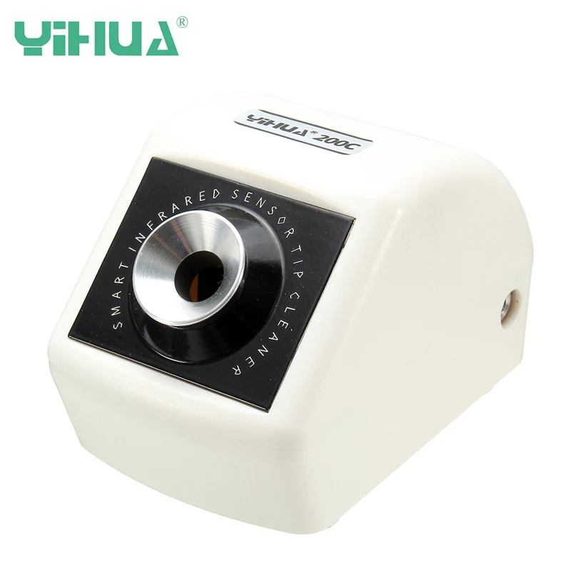 YIHUA 200C паяльник умный ИК-датчик очиститель с наконечником инструмент Губка Сетка щетка