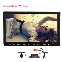Pure Android 6.0 Quad Core 2 din Car gps DVD Player Auto Stereo GPS Navigation Auto Radio Audio WiFi 1080P+Front & backup camera