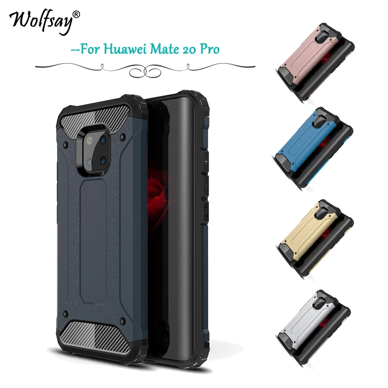 

For Huawei Mate 20 Pro Case Shockproof Armor Hard PC Phone Case For Huawei Mate 20 Pro Back Cover For Huawei Mate 20 Pro Shell *