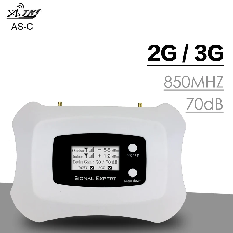Smart LCD Display CDMA 850mhz Mobile Phone Signal