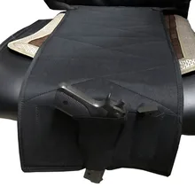 Abay универсальное скрытое автомобильное сиденье кобура пистолет авто аксессуары автомобиль под Подушка для домашнего питомца Скрытая сумка ручной пистолет кобура