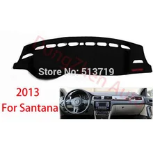 Dongzhen для VW Volkswagen Santana 2013 правым приборной панели автомобиля Избегайте свет Pad инструмент крышка платформы стол коврик ковер