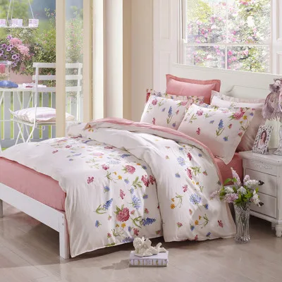 

Rural Life Bedding sets 6pcs duvet doona quilt fitted cover ned sheet 100% cotton king queen full twin size bedclothes linens