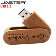 JASTER takubi деревянная USB флешка Флешка 4 ГБ 8 ГБ 16 ГБ 32 ГБ 64 Гб USB 3,0 карта памяти U dick свадебный подарок логотип на заказ