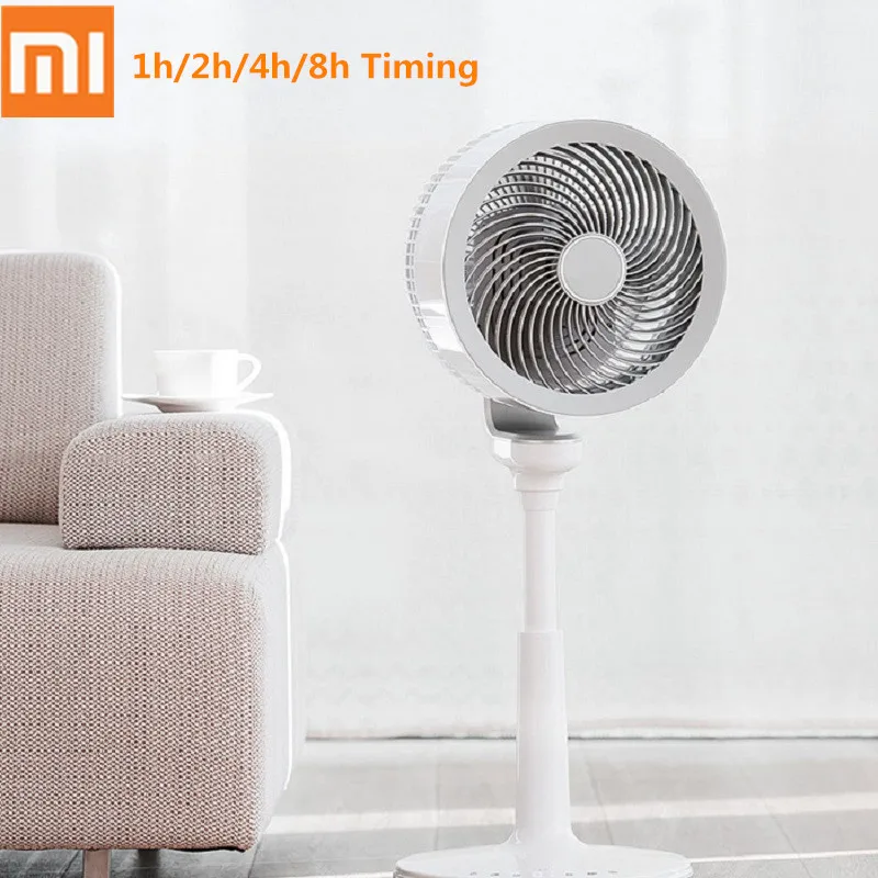 

Xiaomi Youpin Air-circulation Fan Vertical Large Air Volume Fan Electronic Auto Air-conditioning Partner 4 Timing Modes 220V