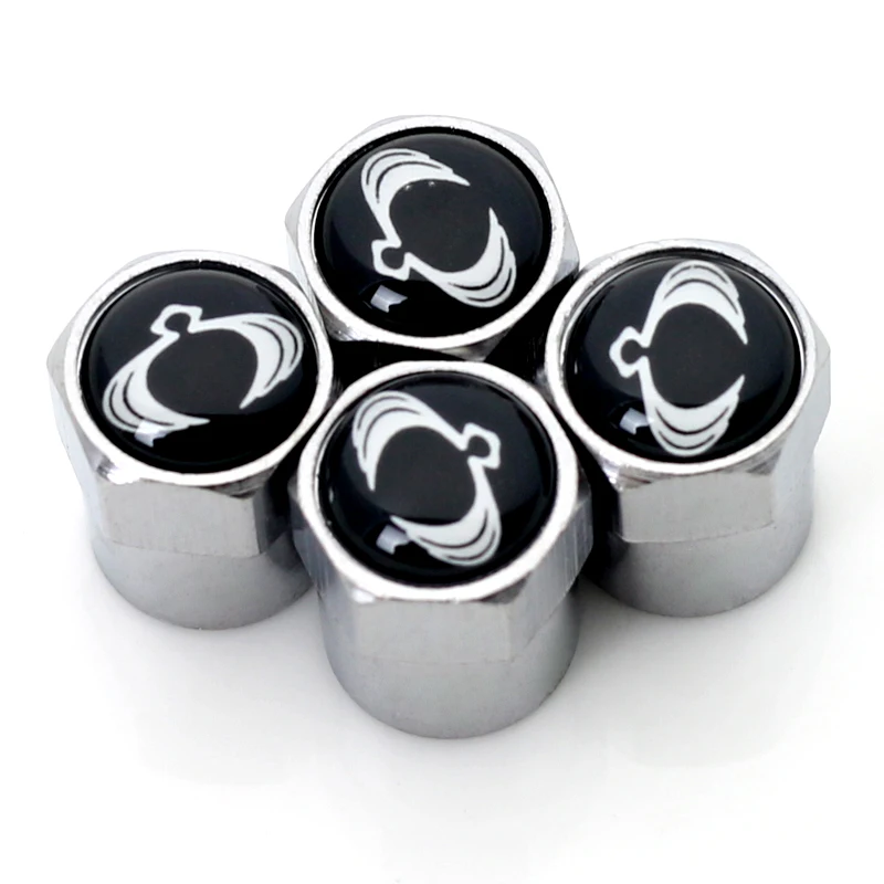 Car tire Valve Caps fit for Ssangyong kyron rexton korando actyon badge Accessories car styling