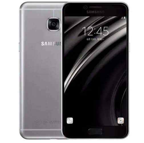 Мобильный телефон Samsung Galaxy C5 LTE c5000, четыре ядра, 1,2 \ 1,5 ГГц, 4 ГБ/32 ГБ, камера 16 МП, NFC - Цвет: gray