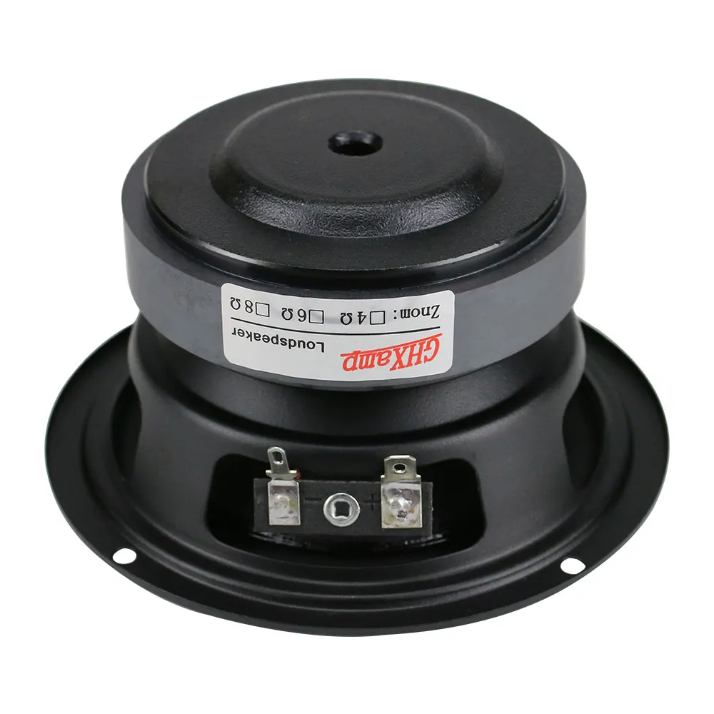 Alto-falante de Alta Médio para Estante Borda de Borracha de Áudio do Carro Ghxamp Polegada Fidelidade Mid-bass 8ohm 80 w 115mm Alto-falante Woofer 1 pc 4.5 - Image 2