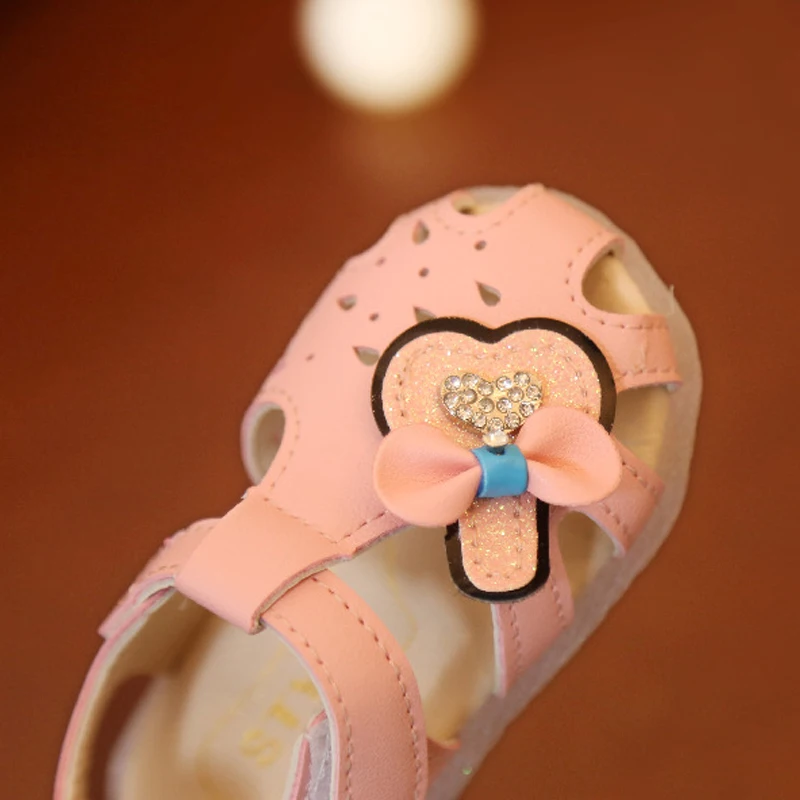 Sandals Kids Summer Beach Shoes Outdoor Girls Sandals Cover Toe Hollow Out Children Sandals Baby Shoes 2019 Girls Pink Shoes