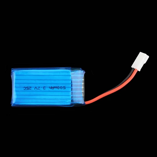3 7V 500mAh Li Po Battery for Hubsan X4 H107 H107L H107C H107D V252 JXD385 92M2