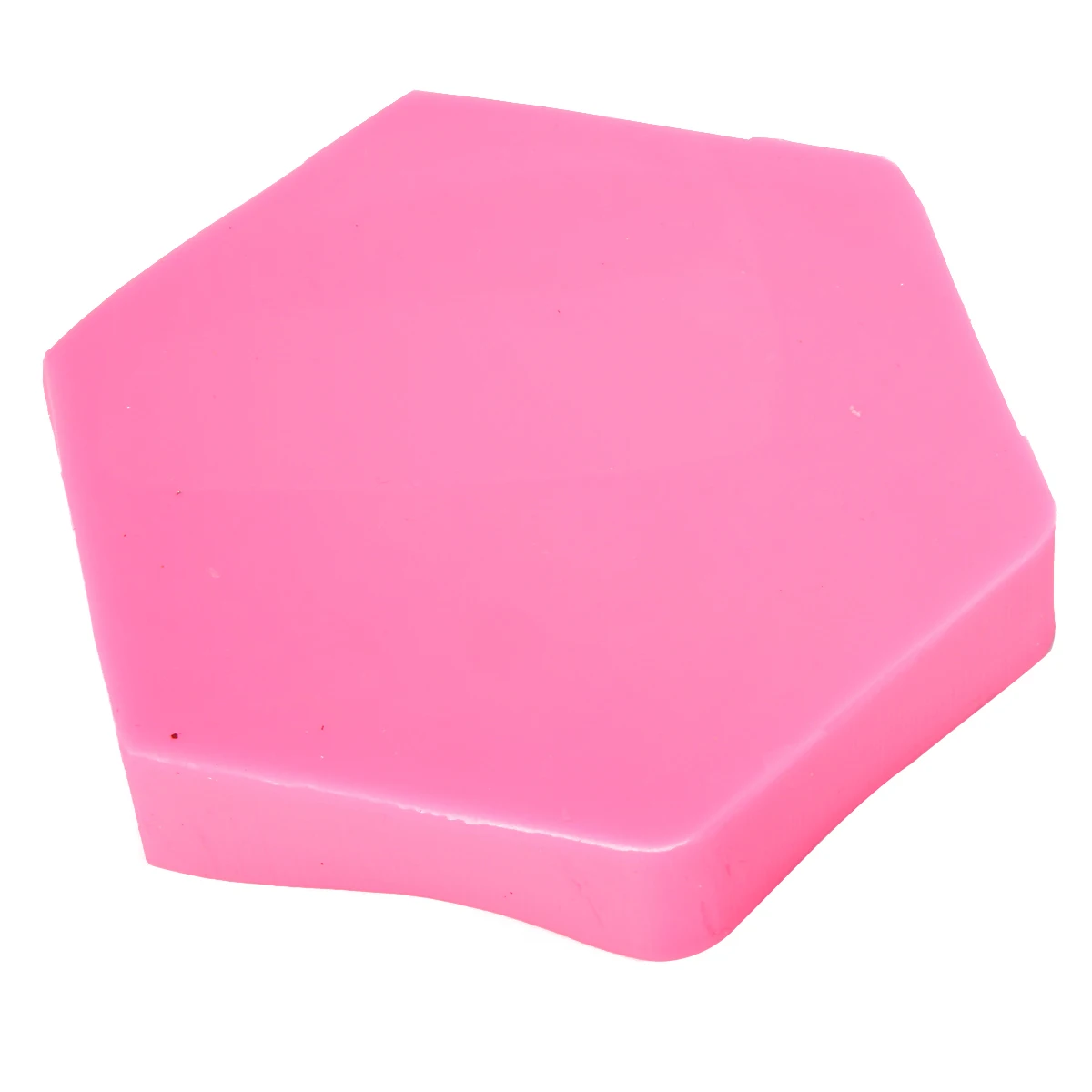 Silicone Tray Molds Hexagon Shaped Art Flower Pot Concrete DIY Cement Mould for Plant Decorating Succulent Plants Colors Random