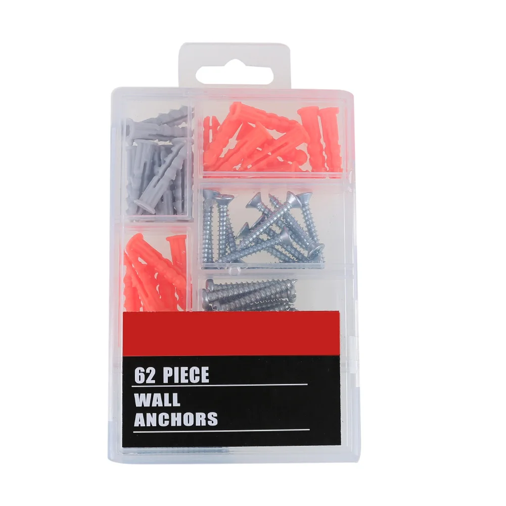 

1 Set M2.5*3.5/4/5 mm Plastic Expansion Plug Pipe Anchor Wall Plug Screw Nylon Expansion Tube