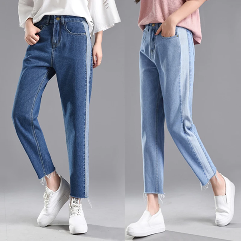 New Boyfriend Jeans Women Hot Sale Loose Baggy Jeans 