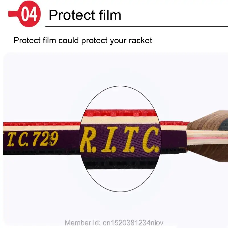 Оригинальная 729 гладкая ракетка очень-5 петель с быстрая атака ракетка для настольного тенниса ракетка для пинг-понга с бугорками для обеих сторон