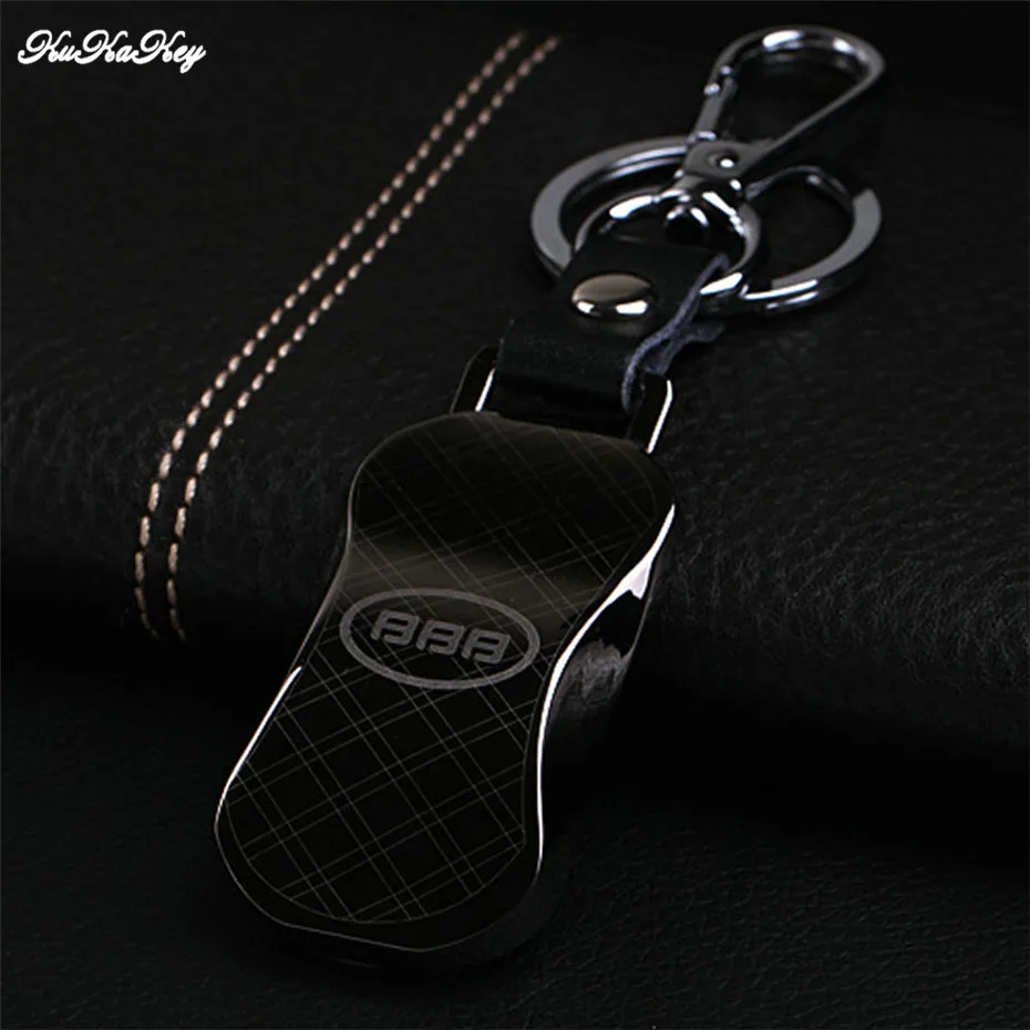 

For AUDI A4 A6 A4L A6L Q3 Q5 Q7 TT Sline R8 Car Model Auto Key Pendant Car Logo Keyring Key Chain Car Emblem Keychain