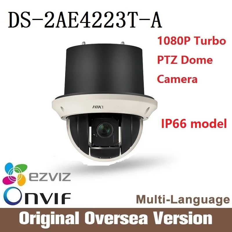 

HIKVISION 1080P TVI PTZ DS-2AE4223T-A original English Version CMOS 23X Optical Zoom tracking ONVIF uk RJ45 Cctv security