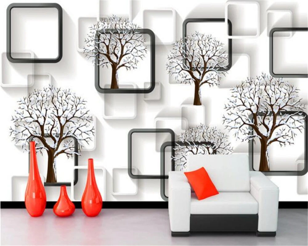 Beibehang Custom Wallpaper Black And White Box 3d Tree Stereo Simple Background Wall Living Room Bedroom Tv Background 3d Mural Tv Background Custom Wallpaperbackground 3d Aliexpress Beibehang Custom Wallpaper Black And White Box 3d Tree Stereo Simple Background Wall Living Room Bedroom Tv Background 3d Mural Tv Background Custom Wallpaperbackground 3d Aliexpress