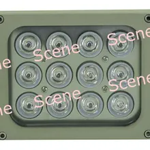 850nm 740nm 940nm 28 Вт ИК-осветитель, инфракрасная лампа, невидимый ИК-свет с алюминиевым материалом и источники света ночного видения