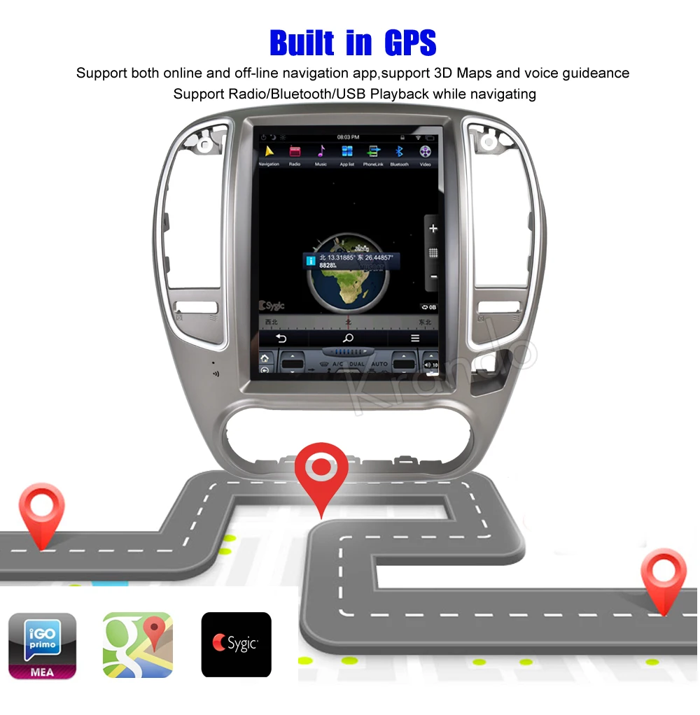 Clearance Krando Android 8.1 10.4" Tesla Vertical screen car audio radio for Nissan Sylphy 2005-2010 gps multimedia navigation wifi 3G 2 Clearance Krando Android 8.1 10.4" Tesla Vertical screen car audio radio for Nissan Sylphy 2005-2010 gps multimedia navigation wifi 3G 2
