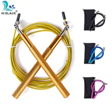 Bolsa livre 3 metros de metal rolamento e alça! Pular corda/velocidade cabo pular corda crossfit mma caixa casa ginásio/npfl(China)