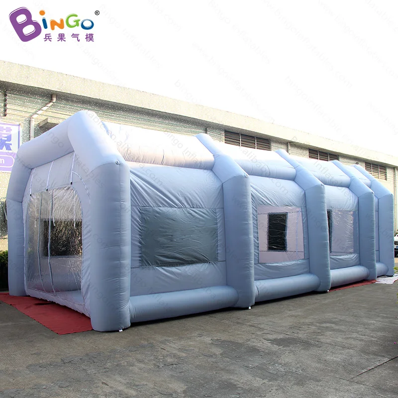  10M*5M*3.5M Cheap Folding Inflatable Spray Paint Booth with filtering system Spray Booths for Car P