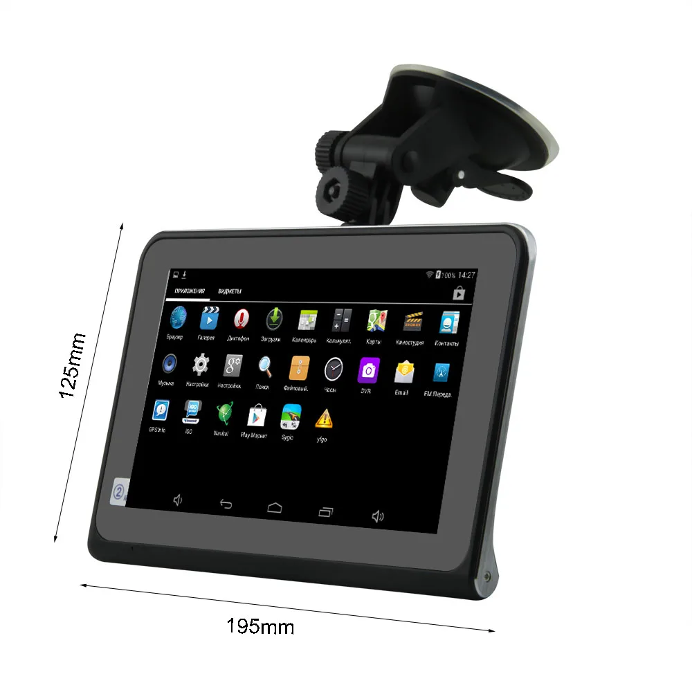 Wifi Android 4.4 камера DVR для автомобиля и мотоцикла GPS навигация радар детектор быстрая