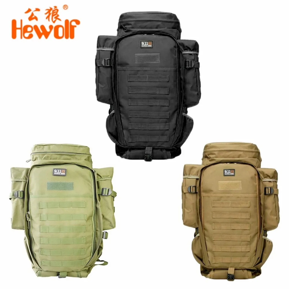 

New Arrival Multifunctional Tactical Bag Outdoor Mountaineering Backpack 70L Large Capacity For Travel Hiking Sports Waterproof