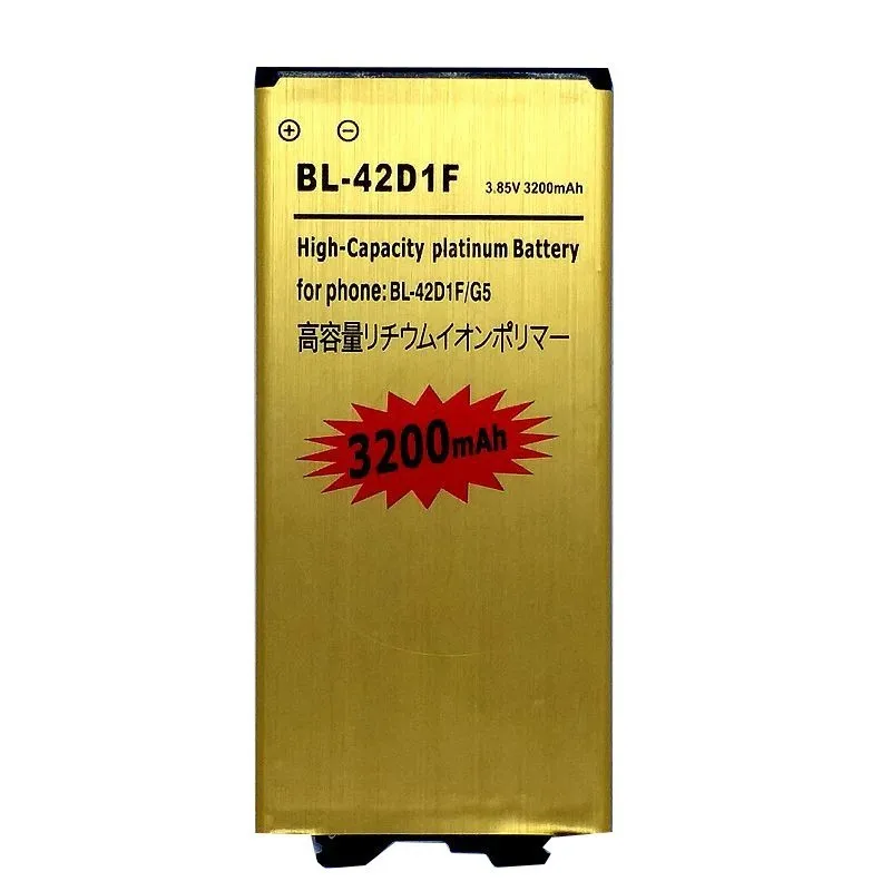 BL-42D1F Батарея для LG G5 VS987 US992 H820 H850 H868 H860 H860N F700K H830 LS992 F700L F700S H831 H840 акумуляторная батарея Аккумулятор