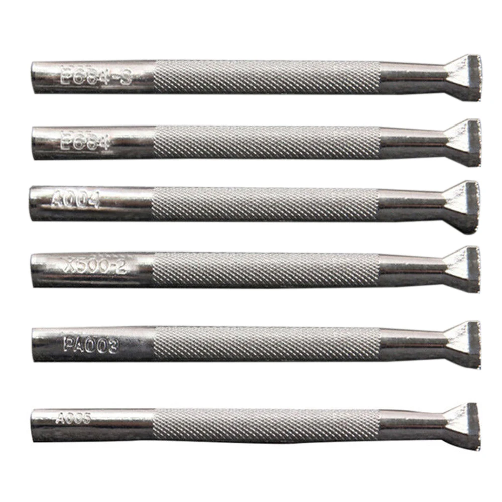 

New Leather Printing Tool Alloy Carving Making Craft Punch Stamps Handmade Sculpture Printed DIY Tools 6 type molds Optional