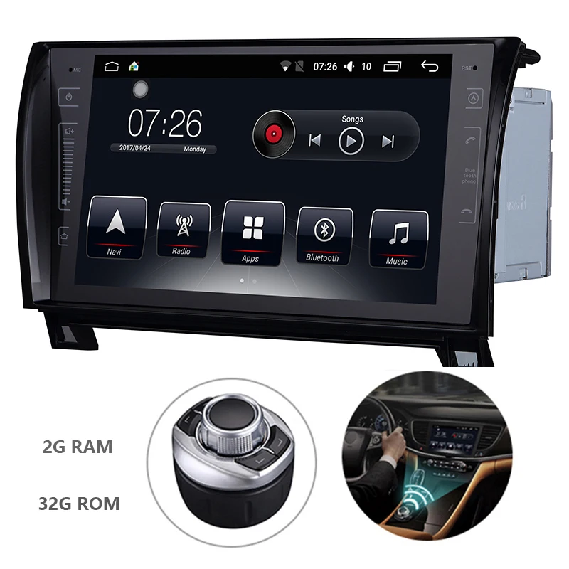 

Android 2 Din Car Multimedia DVD Player For Toyota Sequoia/Tundra GPS Navigation System With Bluetooth/Dual-zone NaviMirror link