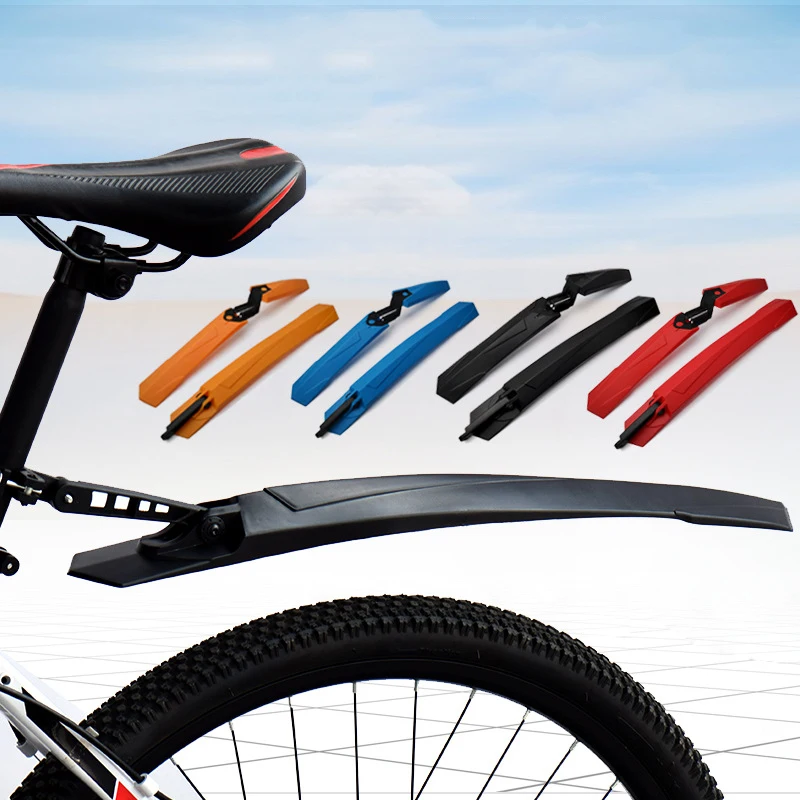 Bicycle Mudguard Quick Release Cycling Front+Rear Fenders Mountain Road